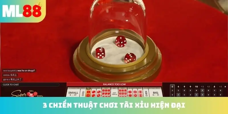3 chiến thuật chơi tài xỉu hiện đại