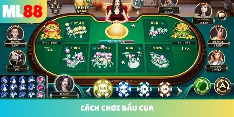 cách chơi Bầu Cua