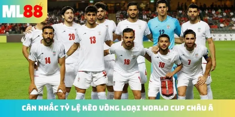 Cân nhắc tỷ lệ tại kèo vòng loại World Cup châu Á