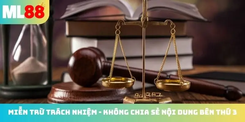 4 hạng mục trong miễn trừ trách nhiệm