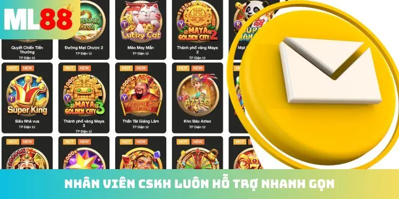 Nhân viên CSKH luôn hỗ trợ nhanh gọn