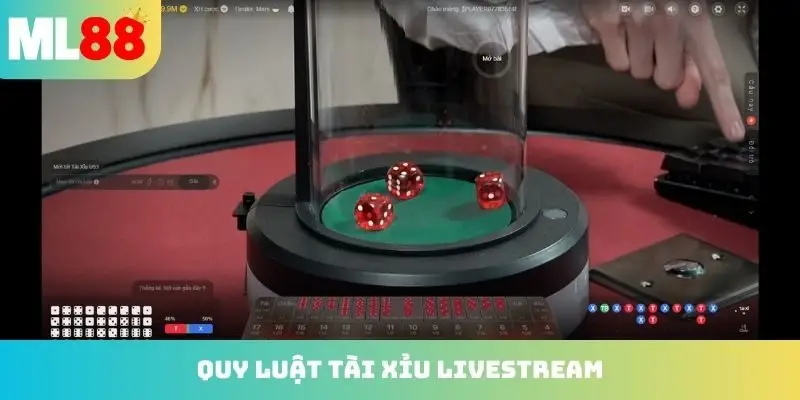 Quy luật tài xỉu livestream siêu đơn giản